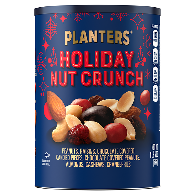 PLANTERS® Holiday Nut Crunch, 21 oz can