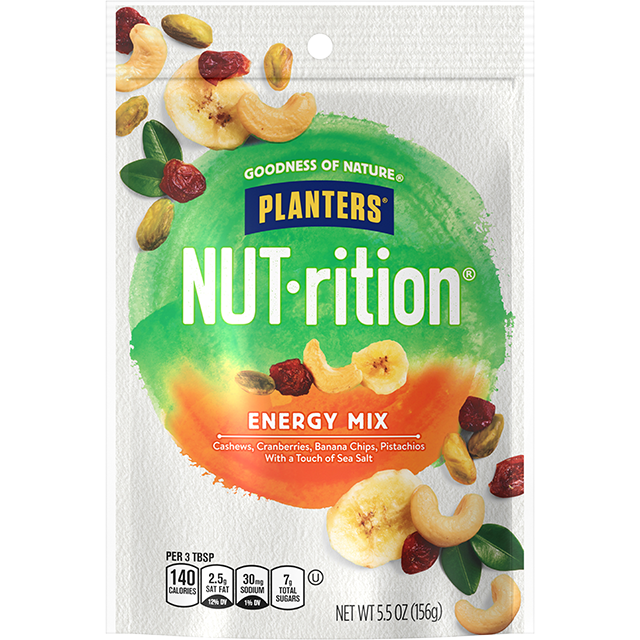 PLANTERS® NUT-RITION® Energy Nut Mix, 5.5 oz Bag
