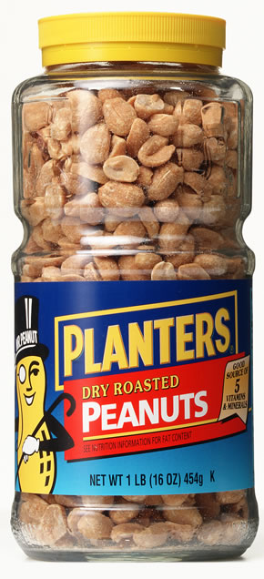 Vintage Planters Mr Peanut Milk Chocolate Candy Sealed Box NOS Unopened  1990s