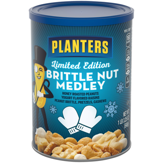 PLANTERS® Brittle Nut Medley 19.25 oz can
