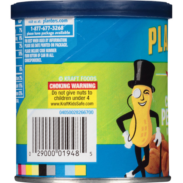 PLANTERS® Chili Lime Peanuts 6 oz can
