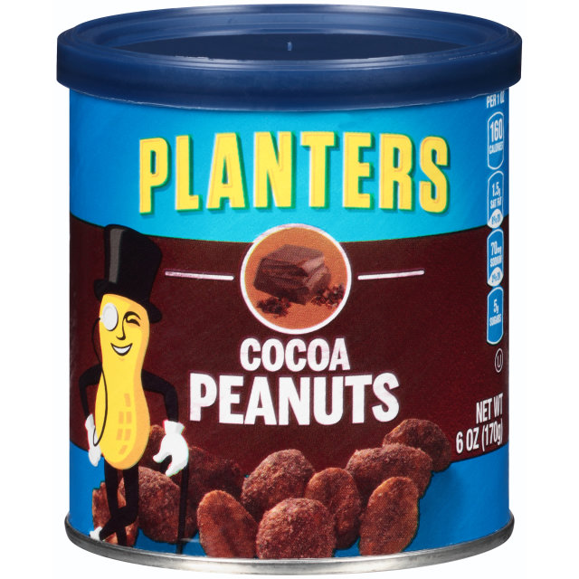 PLANTERS® Cocoa Peanuts 6 oz can