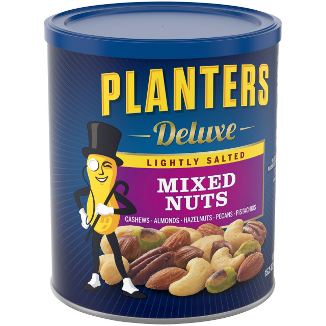 PLANTERS® Deluxe Lightly Salted Mixed Nuts 15.25 oz can