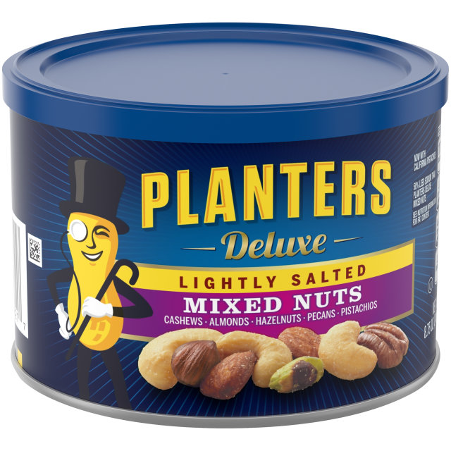 PLANTERS® Deluxe Lightly Salted Mixed Nuts 8.75 oz can