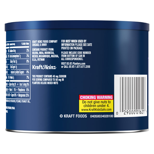PLANTERS® Deluxe Lightly Salted Mixed Nuts 8.75 oz can