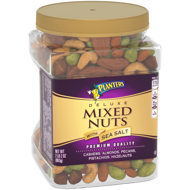PLANTERS® Deluxe Mixed Nuts 34 oz jar