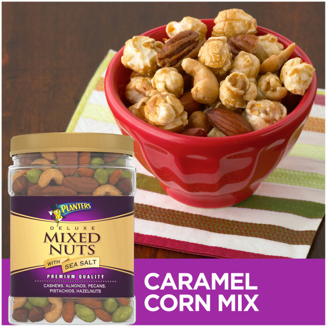 PLANTERS® Deluxe Mixed Nuts 34 oz jar