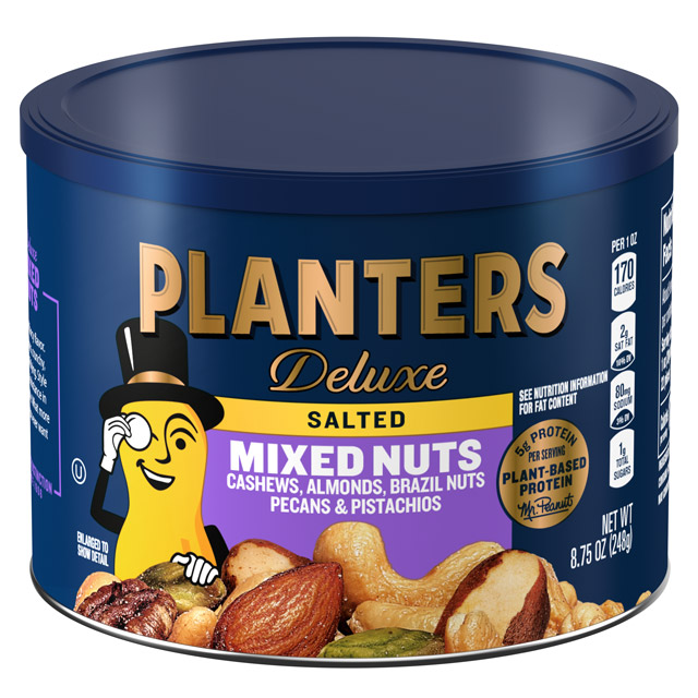 PLANTERS® Deluxe Salted Mixed Nuts 8.75 oz can