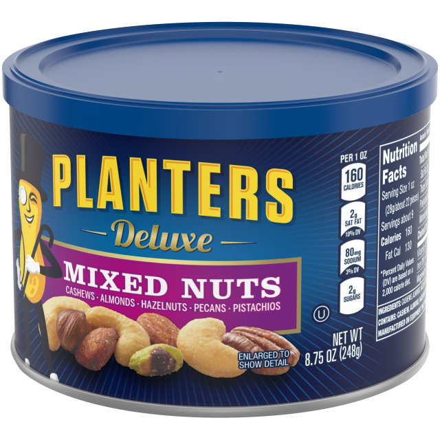 PLANTERS® Deluxe Mixed Nuts 8.75 oz can