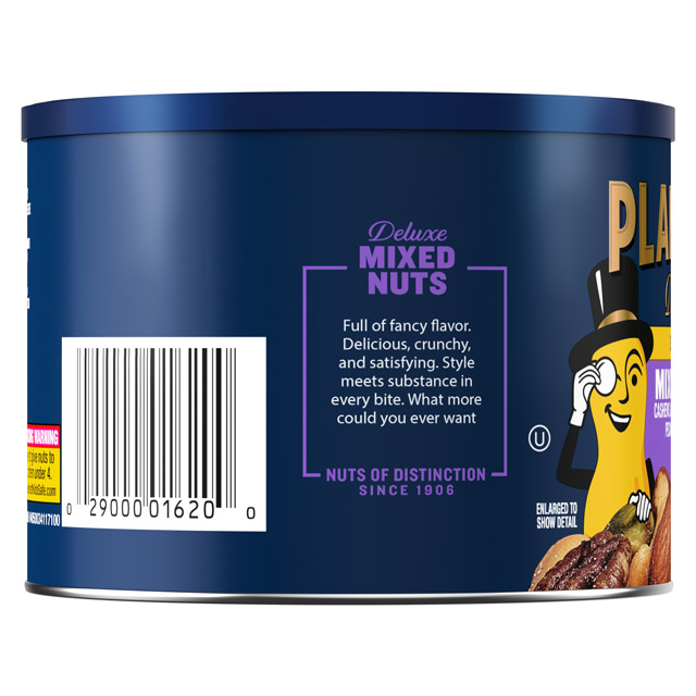 PLANTERS<sup>®</sup> Deluxe Salted Mixed Nuts 8.75 oz can