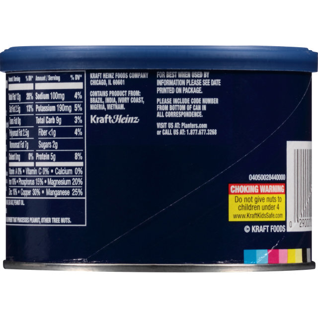 PLANTERS® Deluxe Whole Cashews 8.5 oz can