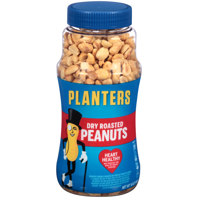 PLANTERS® Dry Roasted Peanuts 16 oz jar