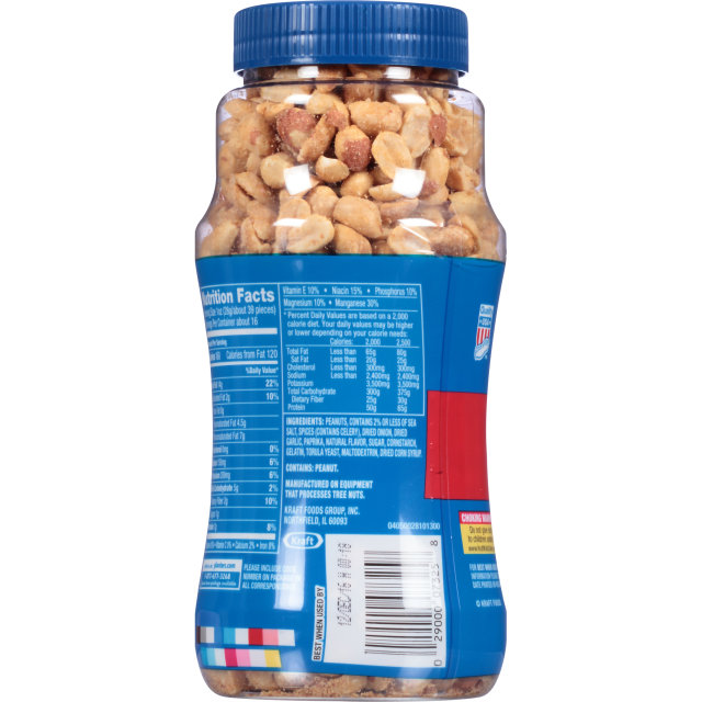 PLANTERS® Dry Roasted Peanuts 16 oz jar