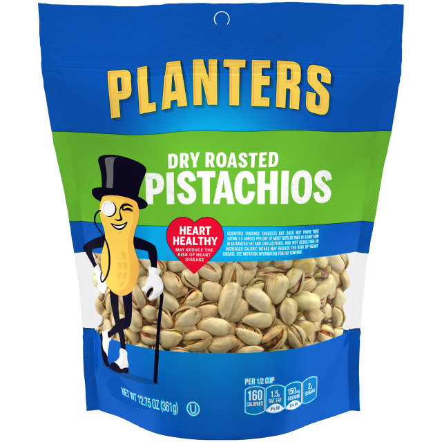 PLANTERS® Dry Roasted Pistachios 12.75 oz bag