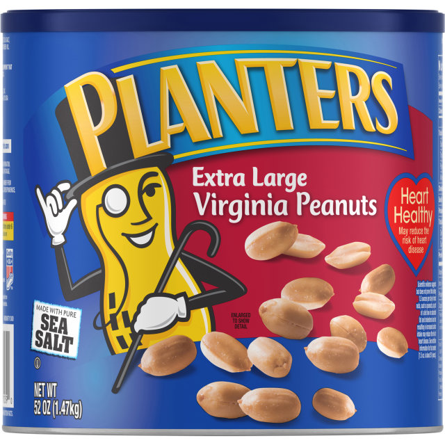 PLANTERS® Extra Large Virginia Peanuts 52 oz can