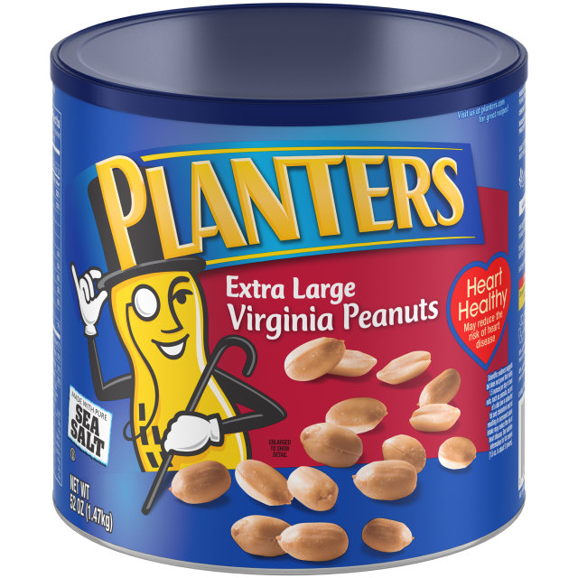 PLANTERS® Extra Large Virginia Peanuts 52 oz can