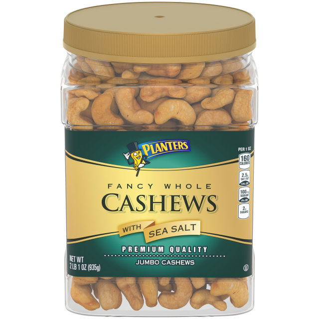 PLANTERS® Fancy Cashews 33 oz jar