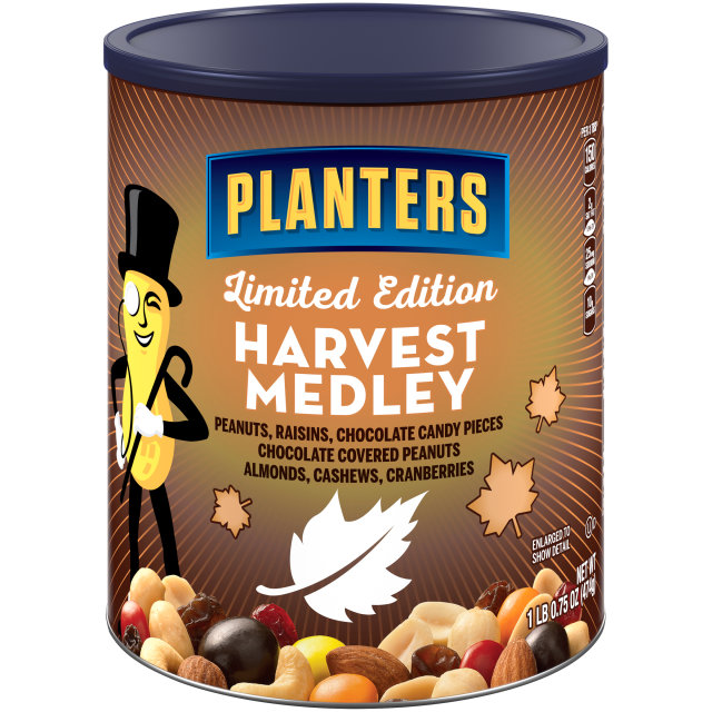 PLANTERS® Harvest Medley Mix 16.75 oz can