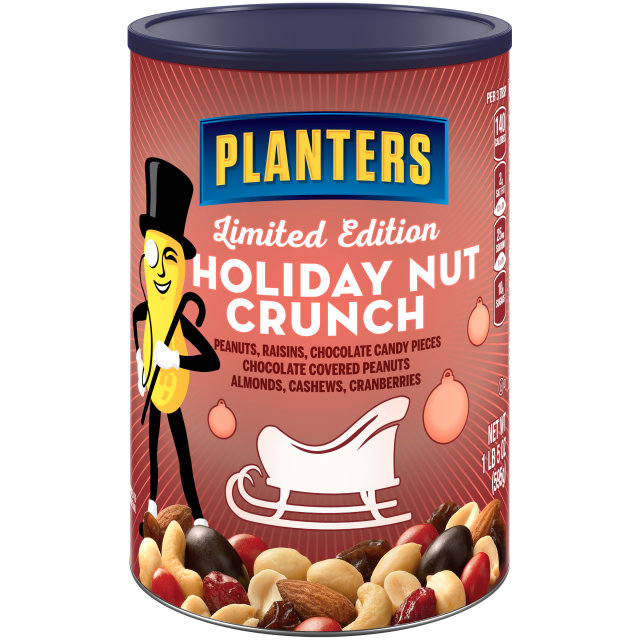 PLANTERS® Holiday Nut Crunch 21 oz can PLANTERS® Brand