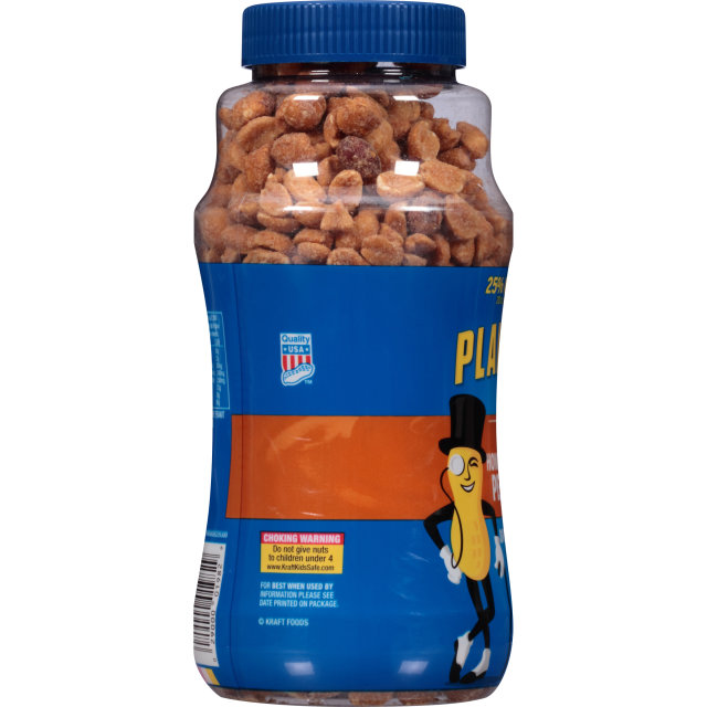 PLANTERS® Honey Roasted Dry Roasted Peanuts 20 oz jar