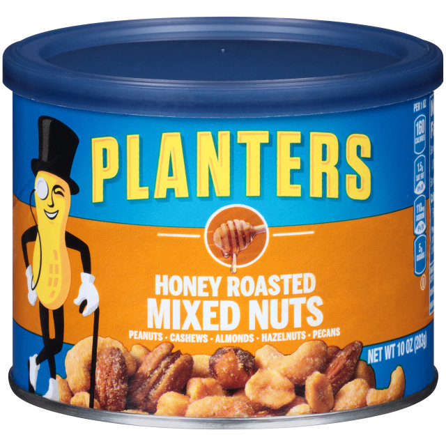 PLANTERS® Honey Roasted Mixed Nuts 10 oz can