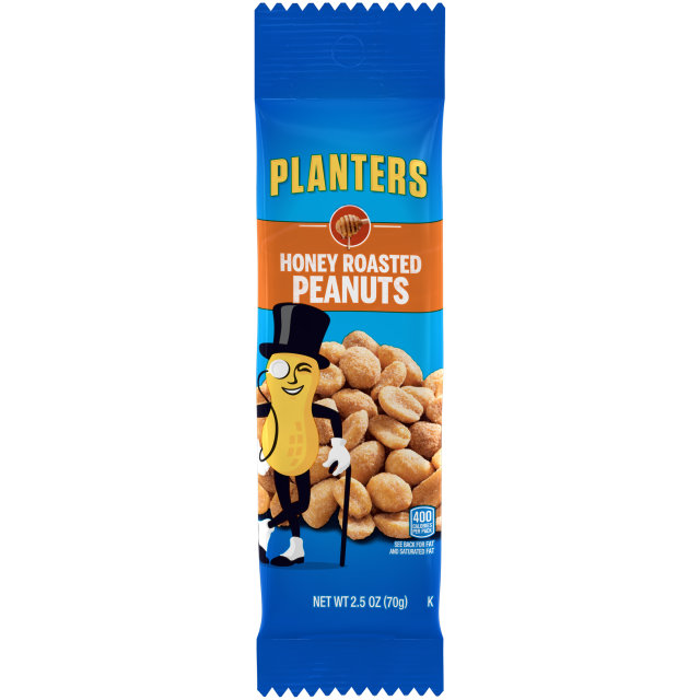 PLANTERS® Honey Roasted Peanuts 2.5 oz bag