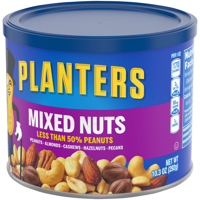 PLANTERS® Mixed Nuts 10.3 oz can