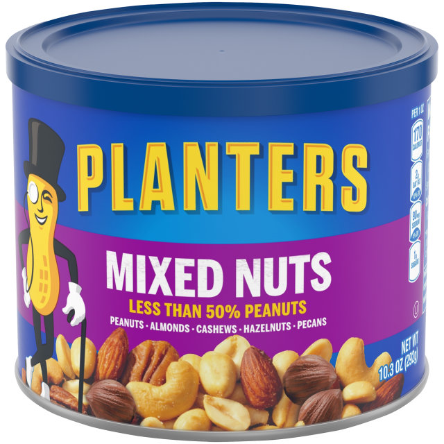 PLANTERS® Mixed Nuts 10.3 oz can