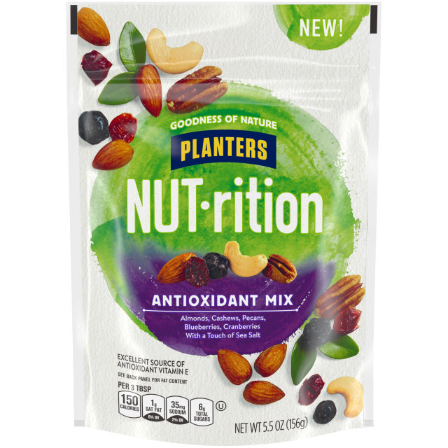 PLANTERS® NUT-RITION® Snack Nut and Dried Fruit Mix Antioxidant 5.5 oz bag