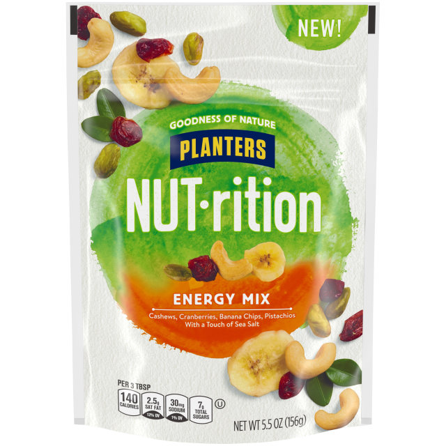 PLANTERS® NUTRITION® Snack Nut and Dried Fruit Mix Energy 5.5 oz bag