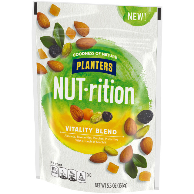 PLANTERS® NUT-RITION® Snack Nut and Dried Fruit Mix Vitality Blend 5.5 oz bag