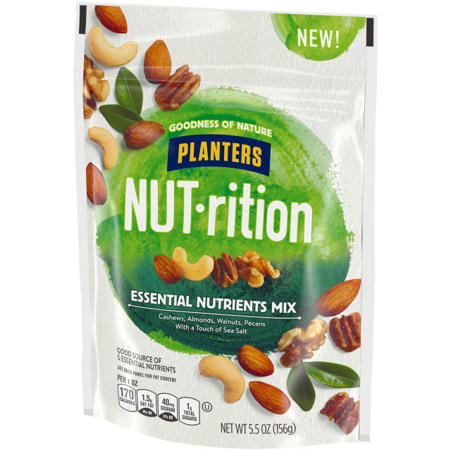PLANTERS® NUT-RITION® Snack Nut Mix Essential Nutrients 5.5 oz bag