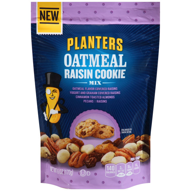PLANTERS® Oatmeal Raisin Cookie 6 oz bag