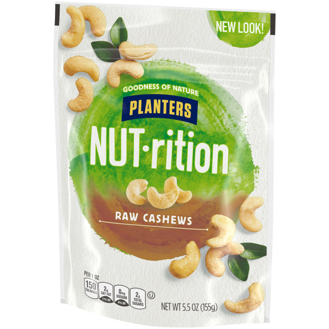 PLANTERS® Raw Whole Cashews 5.5 oz bag