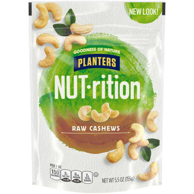 PLANTERS® Raw Whole Cashews 5.5 oz bag