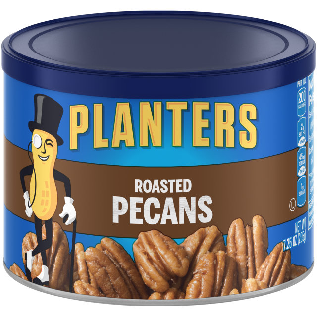 PLANTERS® Roasted Pecans 7.25 oz can