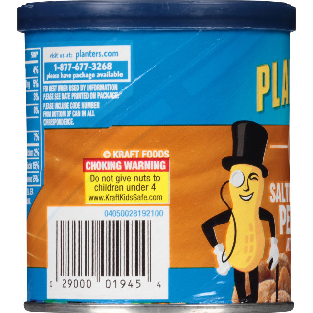 PLANTERS® Salted Caramel Peanuts 6 oz can