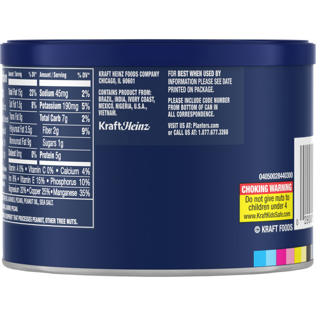 PLANTERS® Select Cashews Almonds & Pecans 8.25 oz can