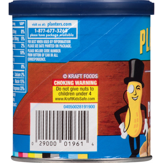 PLANTERS® Smoked Peanuts 6 oz can