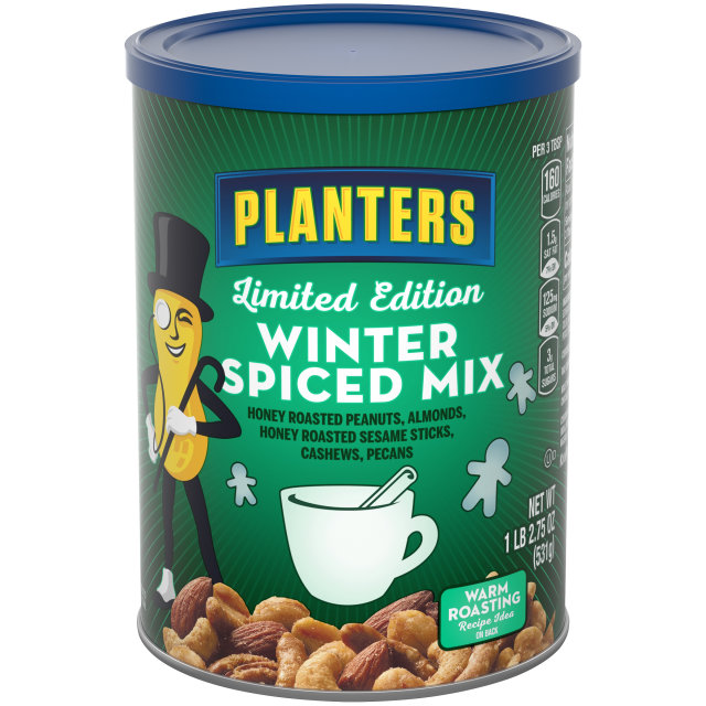 PLANTERS® Winter Spiced Mix 18.75 oz can