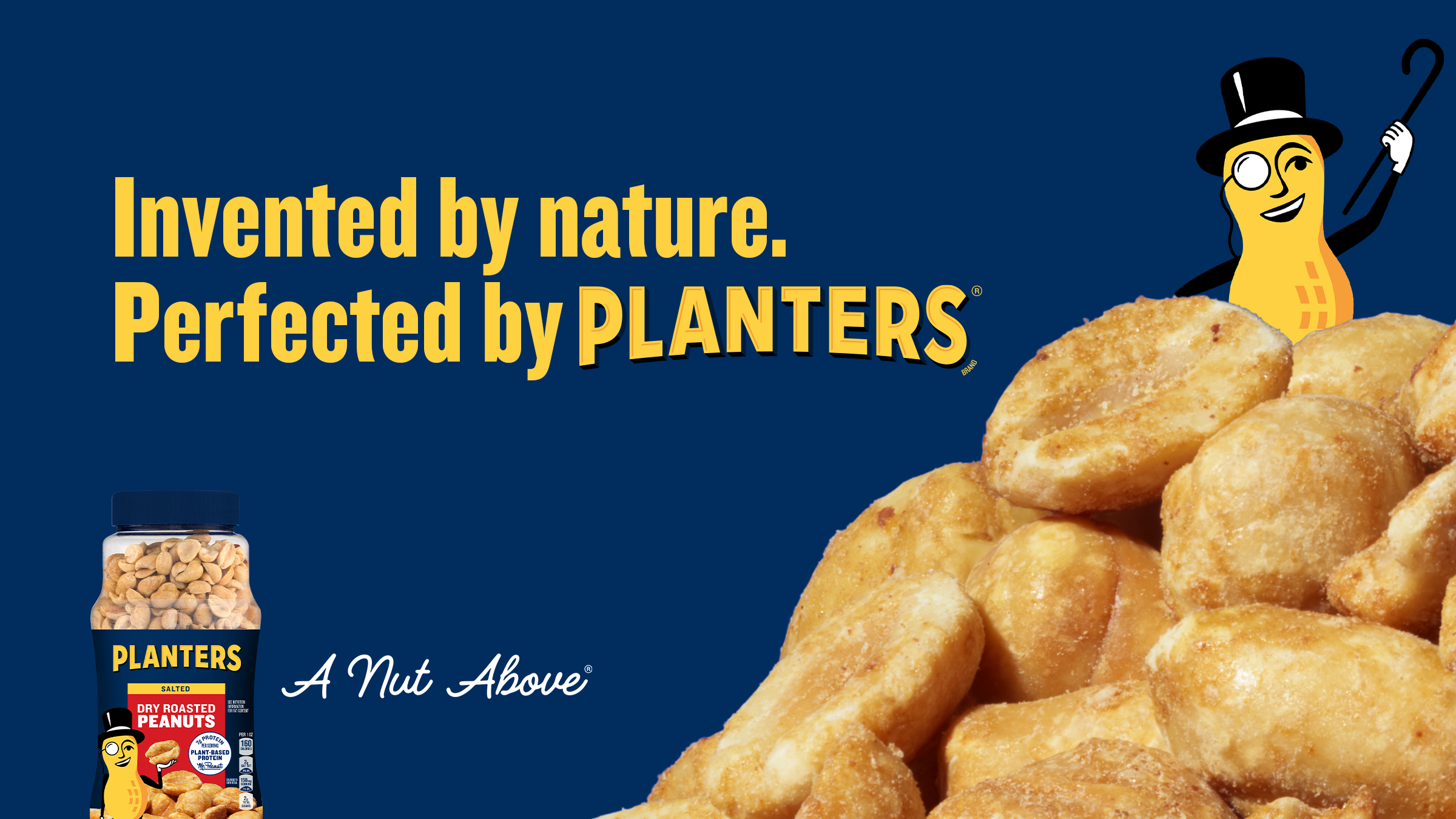 The MR. PEANUT® Character In The Spotlight - PLANTERS® Brand