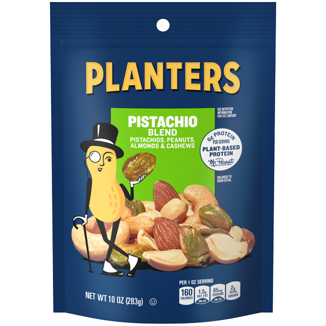 PLANTERS® Pistachio Blend, 10 oz bag