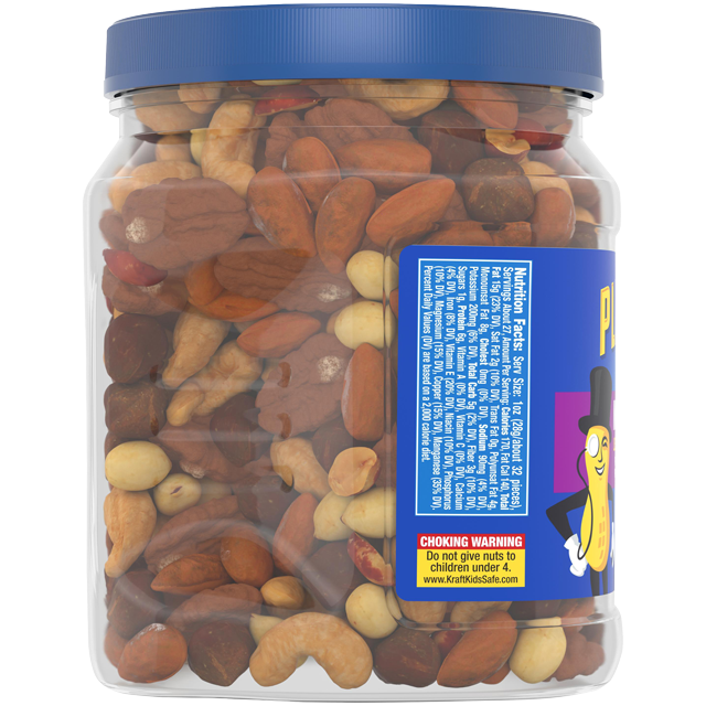 PLANTERS® Salted Mixed Nuts, 27 Oz Can