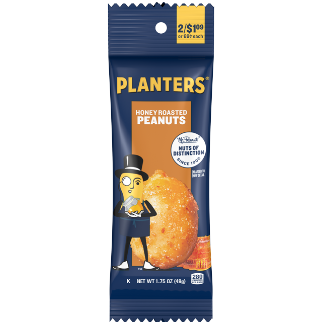 Planters Peanuts, Honey Roasted - Super 1 Foods