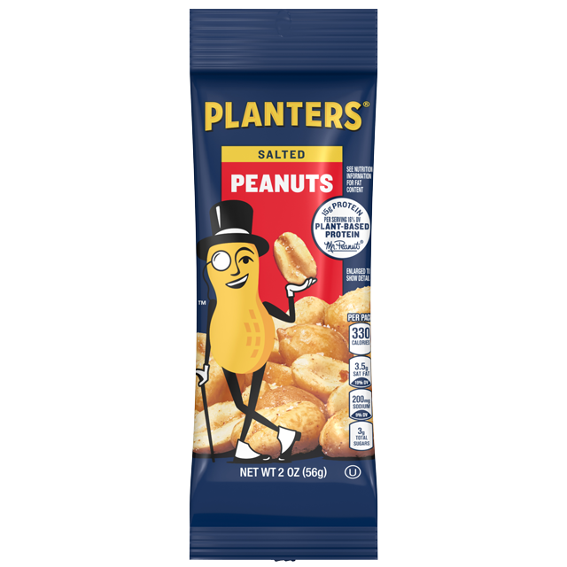 PLANTERS® Salted Peanuts, 2 Oz (144 Ct) Packet