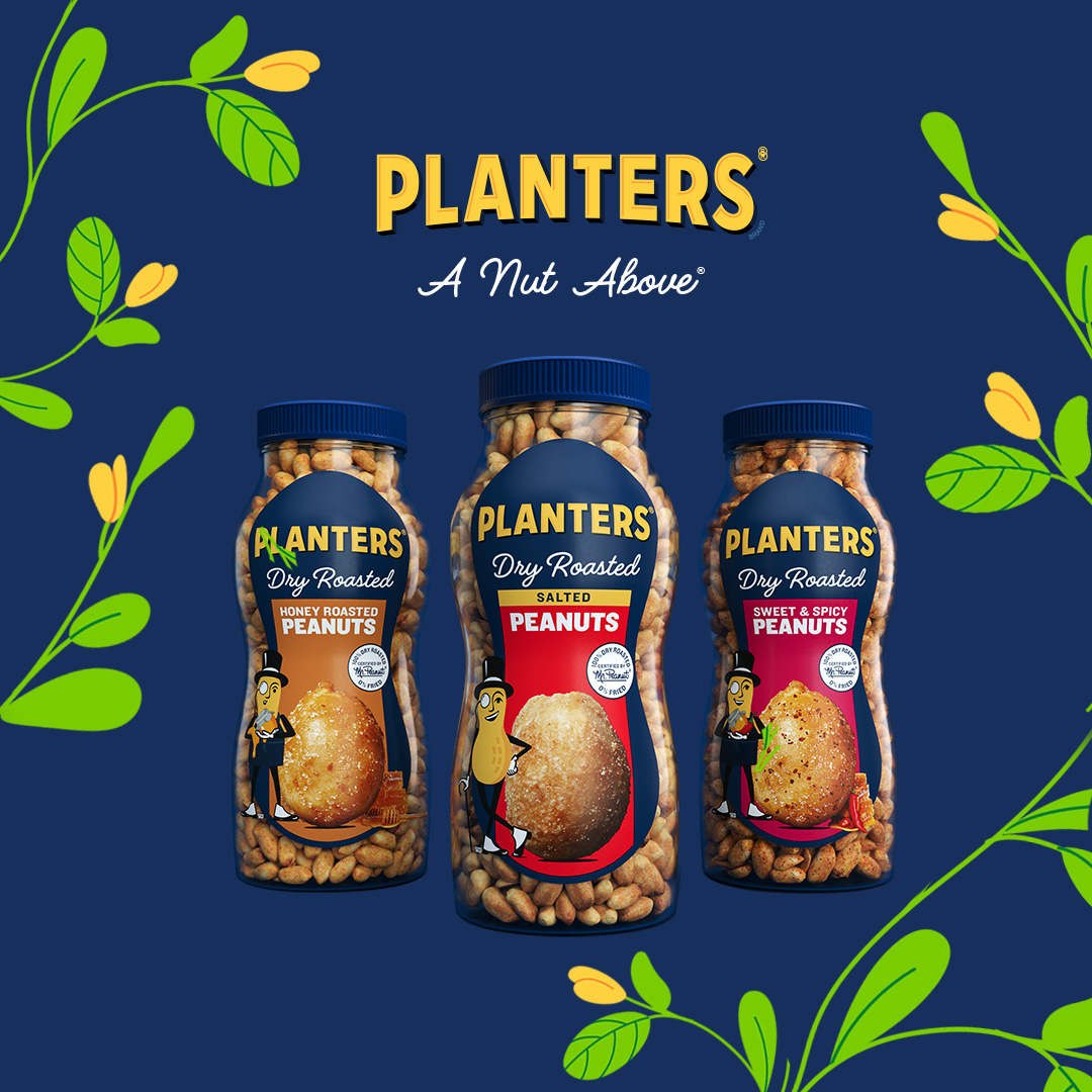 Planters family bottles banner