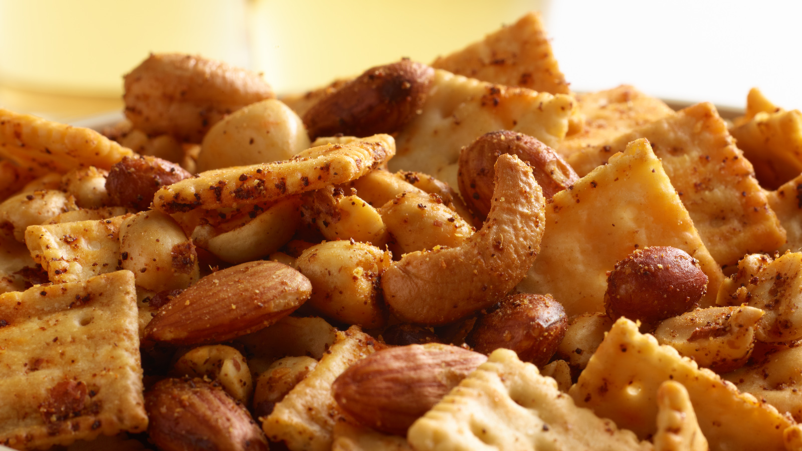 PLANTERS chili snack mix.