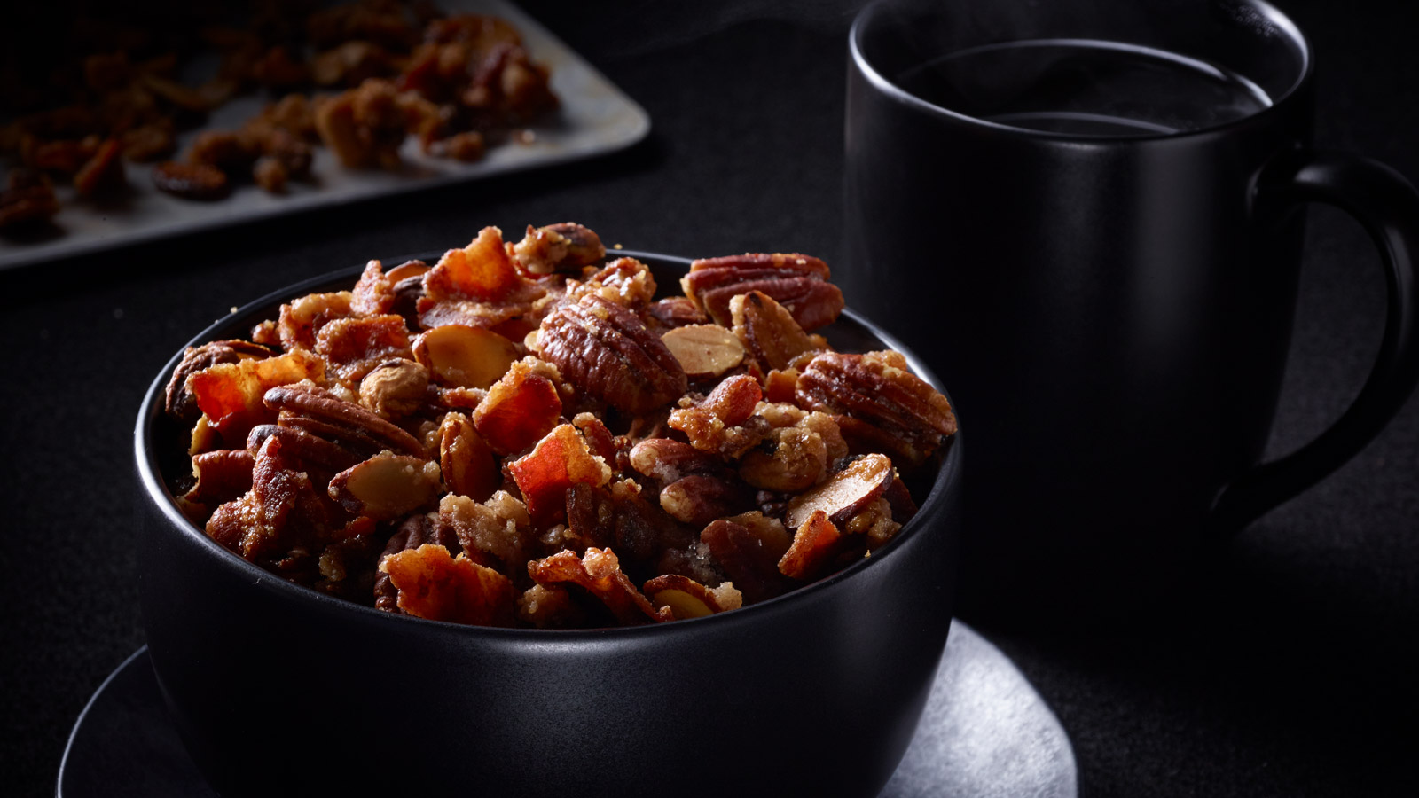 Candied Nuts and Bacon