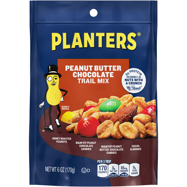 M&M's Peanut Butter Peg Bags - 12ct | CandyStore.com