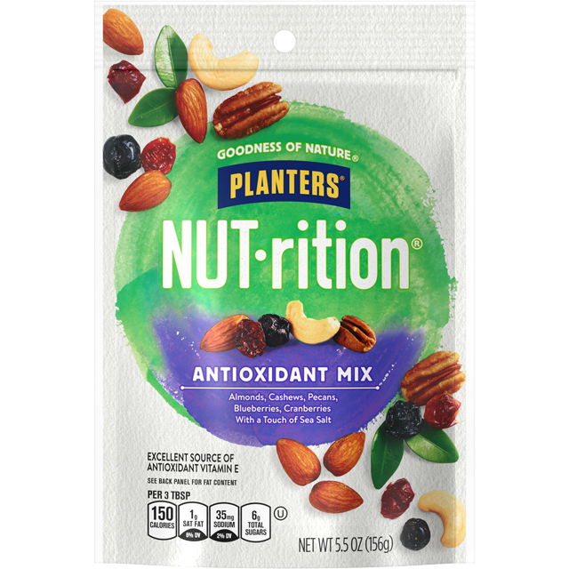 PLANTERS<sup>®</sup> Nut-rition<sup>®</sup> Antioxidant Snack Mix, 5.5 oz Bag